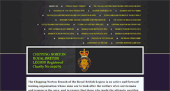 Desktop Screenshot of chippingnortonbritishlegion.com